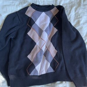 thick knitted sweater